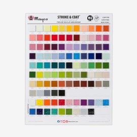 Stoke & Coat Color Chip Board